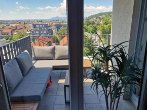 Ilica, predivan pogled na grad Zagreb